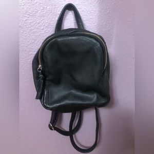 BLACK MINI BACKPACK